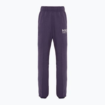 Дамски панталони Nike Sportswear Fleece dark raisin