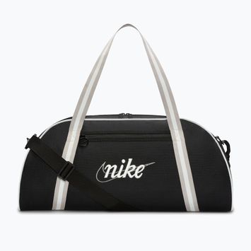 Дамска чанта за тренировки Nike Gym Club Retro 24 l black/college grey/summit white