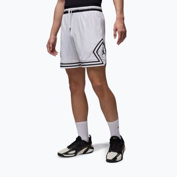 Мъжки баскетболни шорти Jordan Mesh Diamond 4" white/black/black
