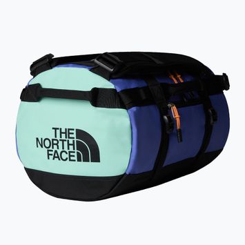 Пътна чанта The North Face Base Camp Duffel XS 31 l indigo plum/bright foam/papaya