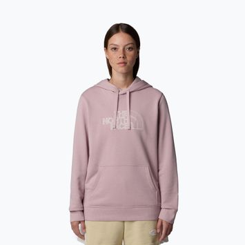 The North Face дамски суитшърт Drew Peak Light Hoodie metal pink/white dune