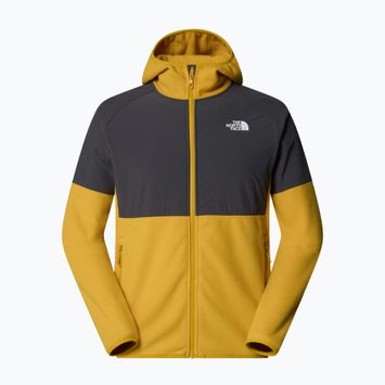 Мъжки суитшърт The North Face Glacier Heavyweight Full Zip HD куркума/асфалтово сиво