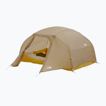 The North Face Trail Lite палатка за трекинг за 3 души каки камък/ стрелиново жълто