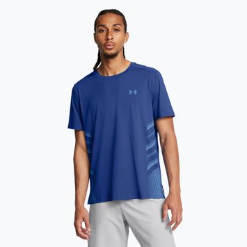 Мъжка тениска за бягане Under Armour UA Launch Elite Graphic tech blue/horizon blue/reflection