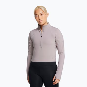 Дамска блуза с дълъг ръкав за бягане Under Armour Launch Elite Half Zip tetra grey/reflective