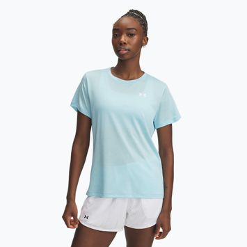 Тениска за тренировки за жени Under Armour Tech C-Twist stream/white