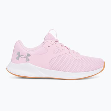 Under Armour дамски обувки за тренировка W Charged Aurora 2 prime pink/white/metallic silver