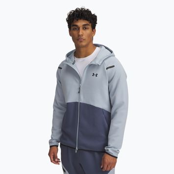 Мъжки потник Under Armour Unstoppable Fleece Full Zip HD harbor blue/downpour grey/black