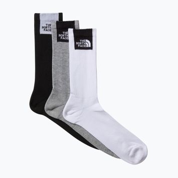 Чорапи The North Face Multi Sport Fine Box Cush Crew 3 чифта white/black