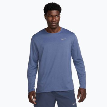 Мъжки анцуг Nike Miler Dri-Fit UV diffused blue за бягане с дълъг ръкав