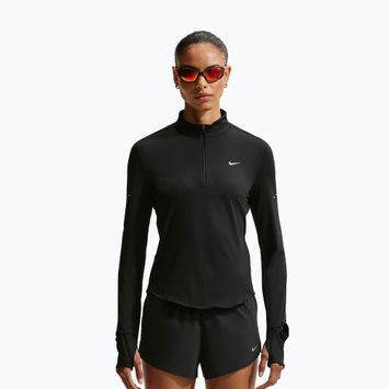 Дамски суитшърт за бягане Nike Swift Dri-FIT UV 1/4-Zip black