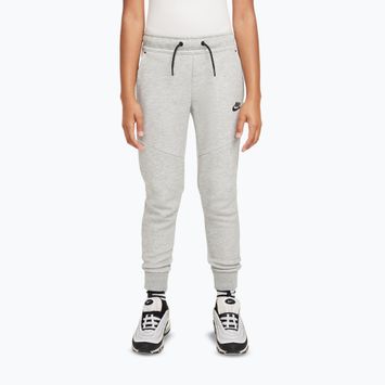 Детски панталони Nike Sportswear Tech Fleece dark grey heather/black/black