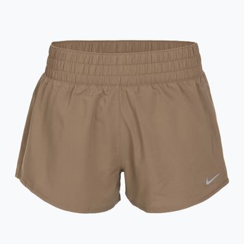 Дамски шорти Nike One Dri-Fit 3” mink brown/reflective silver