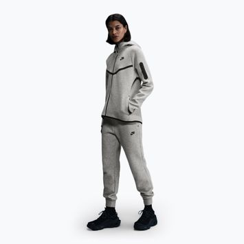 Дамски панталони Nike Sportswear Tech Fleece Mid-Rise dark grey heather/black