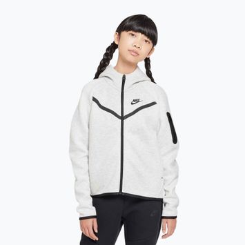 Детски суитшърт Nike Sportswear Tech Fleece light grey/heather/black/black