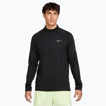Мъжки суитшърт за бягане Nike Stride 1/4 Zip Dri-Fit black
