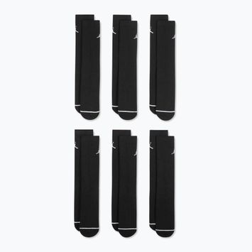 Чорапи Jordan Everyday Cushioned Crew 6 чифта black/white