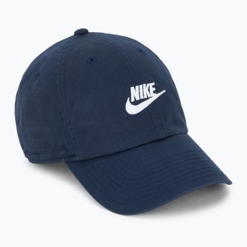 Шапка с козирка Nike Club Unstructured Futura Wash obsidian/white