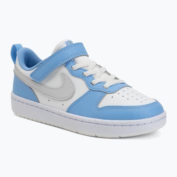 Детски обувки Nike Court Borough Low Recraft summit white/cobalt pulse/vast grey