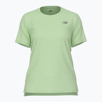 Дамска тениска за бягане New Balance Essentials SS melonwat