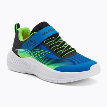 Детски обувки Skechers Microspec Advance синьо/лайм