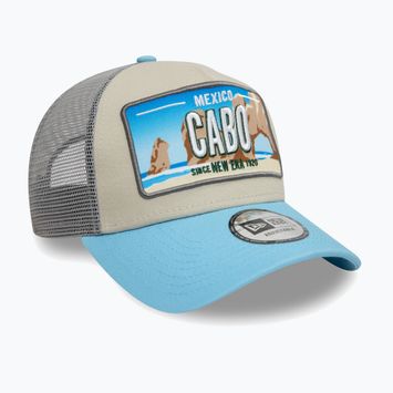 New Era Лицензионна табела Los Angeles Trucker светлобежова бейзболна шапка