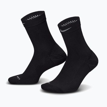 Чорапи Nike Running Lightweight Micro Crew Socks black/pure platinum/smoke grey