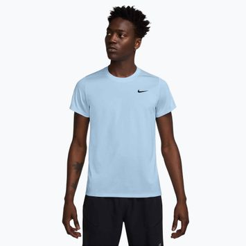 Мъжка тениска Nike Court Dri-Fit Victory небесносиньо / черно