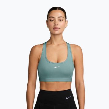 Спортен сутиен Nike Swoosh Light Support cannon/white