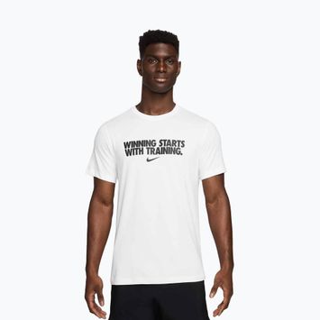 Мъжка тениска Nike Dri-Fit Winning white/black