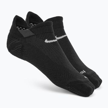 Чорапи Nike Running No-Show Wool black/dark smoke grey/light smoke grey