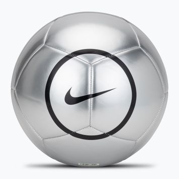 Футболна топка Nike Academy T90 Metallic '26 metallic silver/black/black размер 5