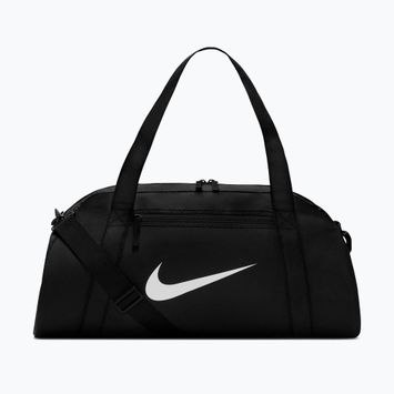 Дамска чанта за тренировки Nike Gym Club 24 l black/black/white