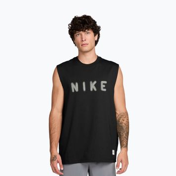 Мъжка тениска Nike Athletic Club Dri-Fit black/black