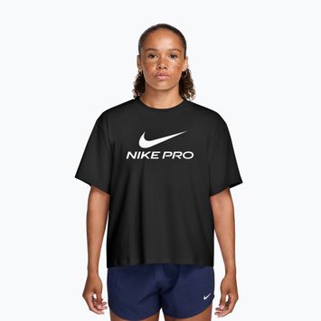 Дамска тениска за тренировка Nike Pro Dri-Fit Loose black/white