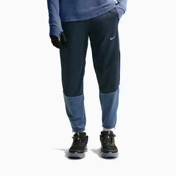 Мъжки панталони за бягане Nike Challenger Therma-Fit Winterised thunder blue
