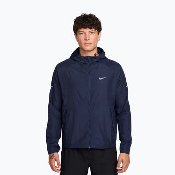 Мъжко яке за бягане Nike Repel Miler midnight navy