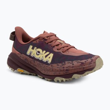 Дамски обувки за бягане HOKA Speedgoat 6 rouge/black cherry