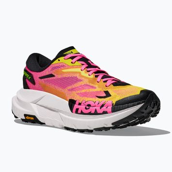 Мъжки обувки за бягане Hoka Mafate X neon hoka citrus/neon rose