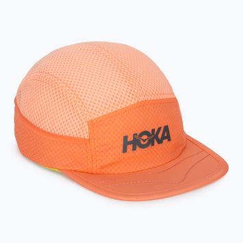 Шапка с козирка HOKA Trail Race neon cantaloupe