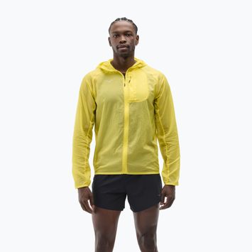 Мъжко яке за бягане HOKA Skyflow neon hoka citrus 