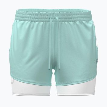 Дамски шорти за бягане Under Armour Velociti Pro 4“ 2N1 refresh mint/castlerock