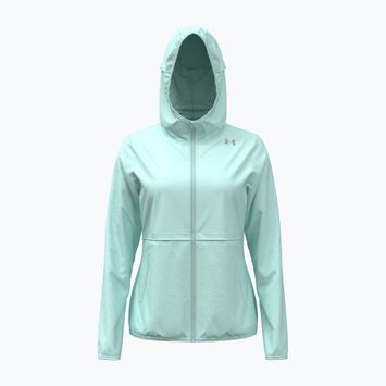 Дамско яке за бягане Under Armour Velociti Pro Storm refresh mint/castlerock