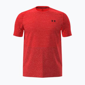Мъжка тениска за тренировка Under Armour Vanish Elite Seamless venom red/ultimate black