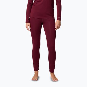 Дамски термоактивни панталони Columbia Midweight Stretch rich wine