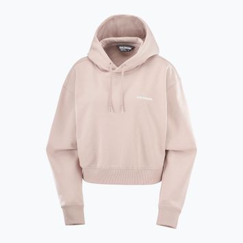 Дамски туристически суитшърт Salomon Short Hoodie etherea