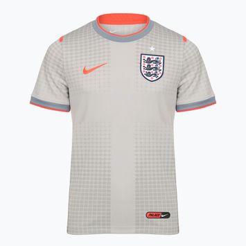 Детска футболна тениска Nike England Pre-Match pewter grey/bright crimson