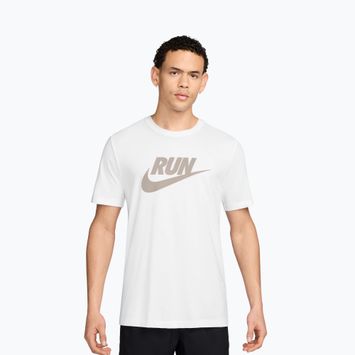 Мъжка тениска Nike Dri-Fit Running white/moon particle