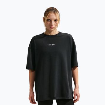Дамска тениска Nike Dri-Fit black/white/white