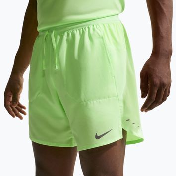 Мъжки шорти за бягане Nike Stride Dri-Fit 2in1 7“ lime blast